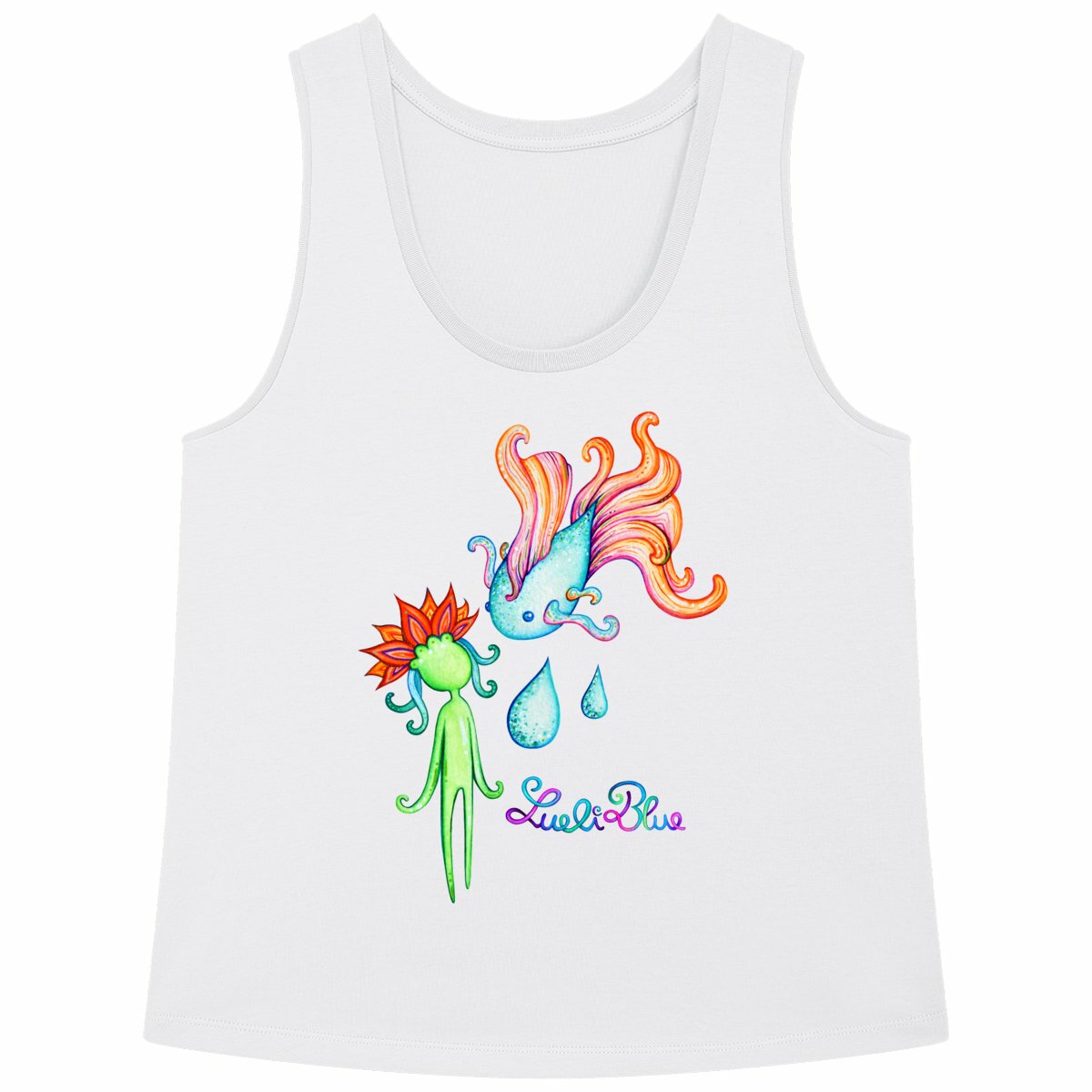 Image front Débardeur ample poisson