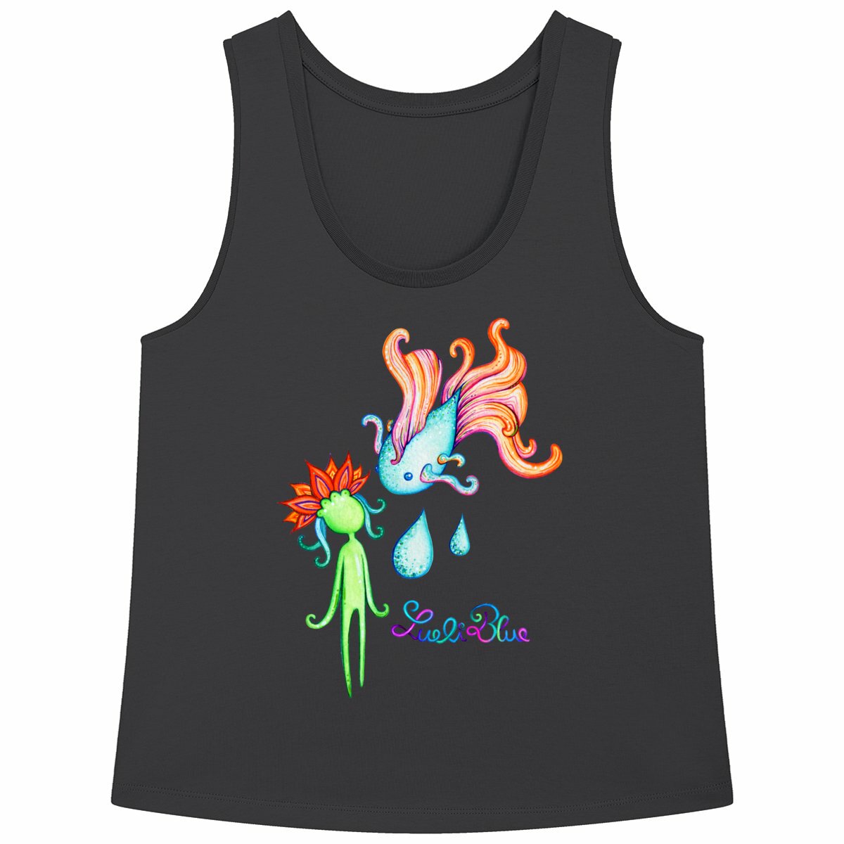 Image back Débardeur ample poisson