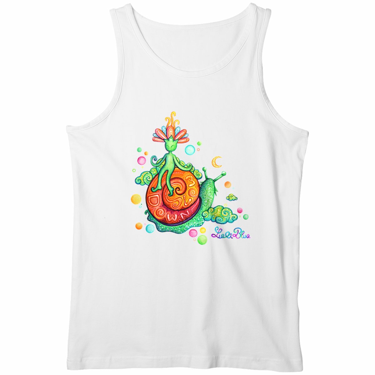 Image front Débardeur Escargot