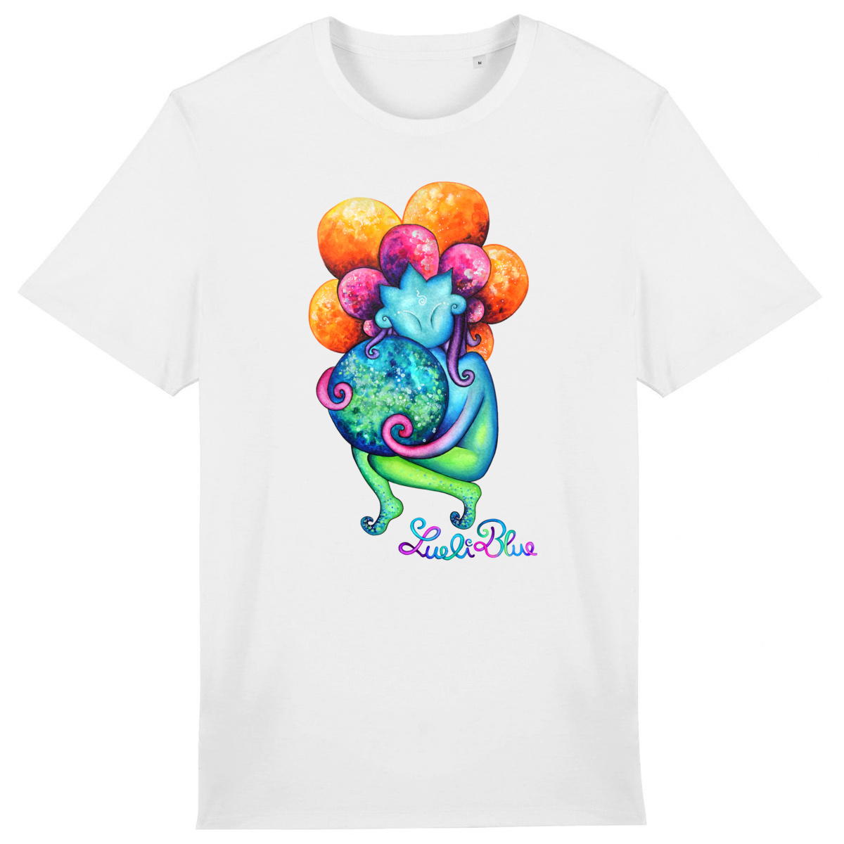 Image back T-shirt Planet Hug