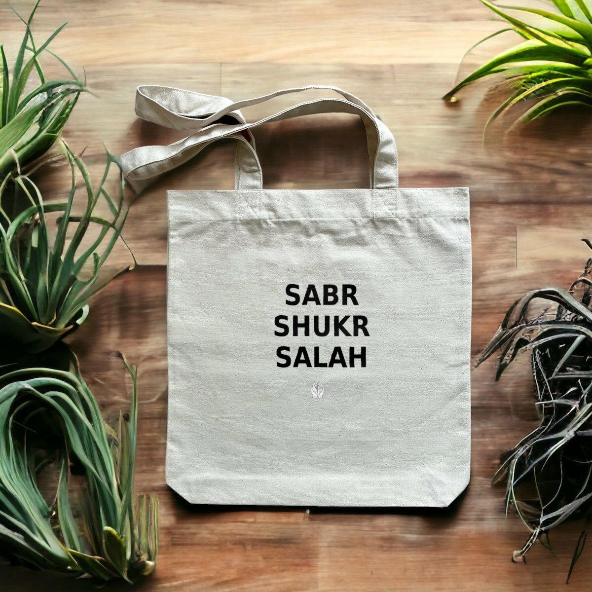 Totebag “SABR. SHUKR. SALAH.” — Éthique & Foi