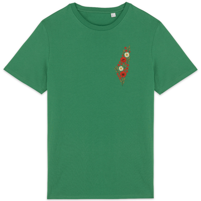 T-shirt unisexe léger “SABR. SHUKR. SALAH.” FREE PALESTINE