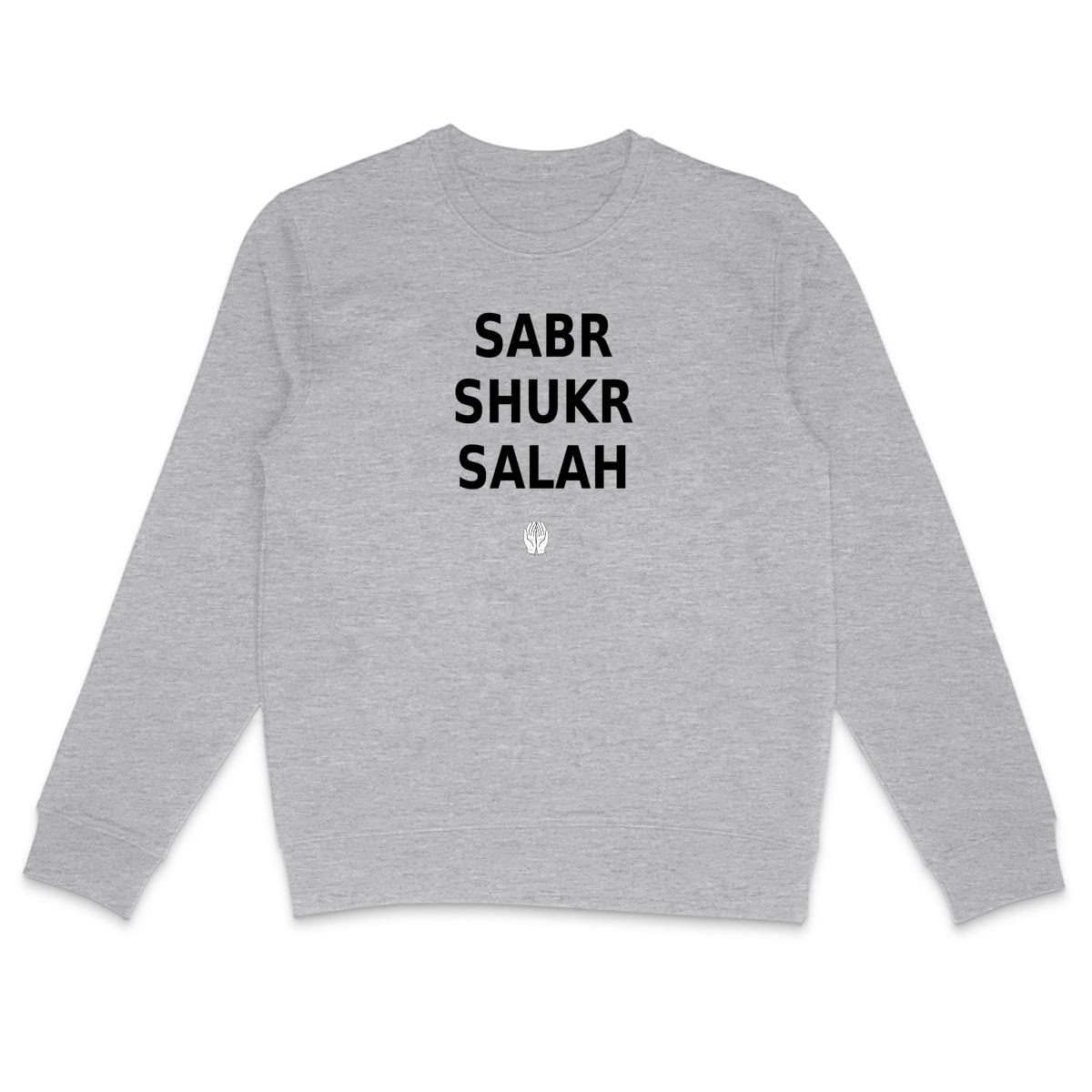 SABR. SHUKR. SALAH. — Sweat Léger Unisexe - Image