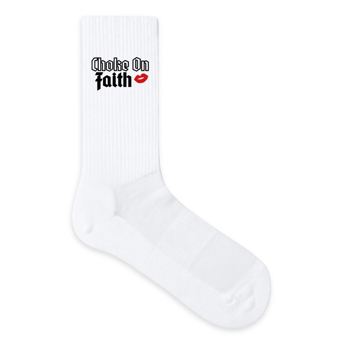 Image back faith socks