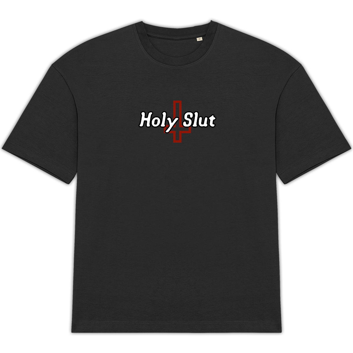 Image back holy oversize tee