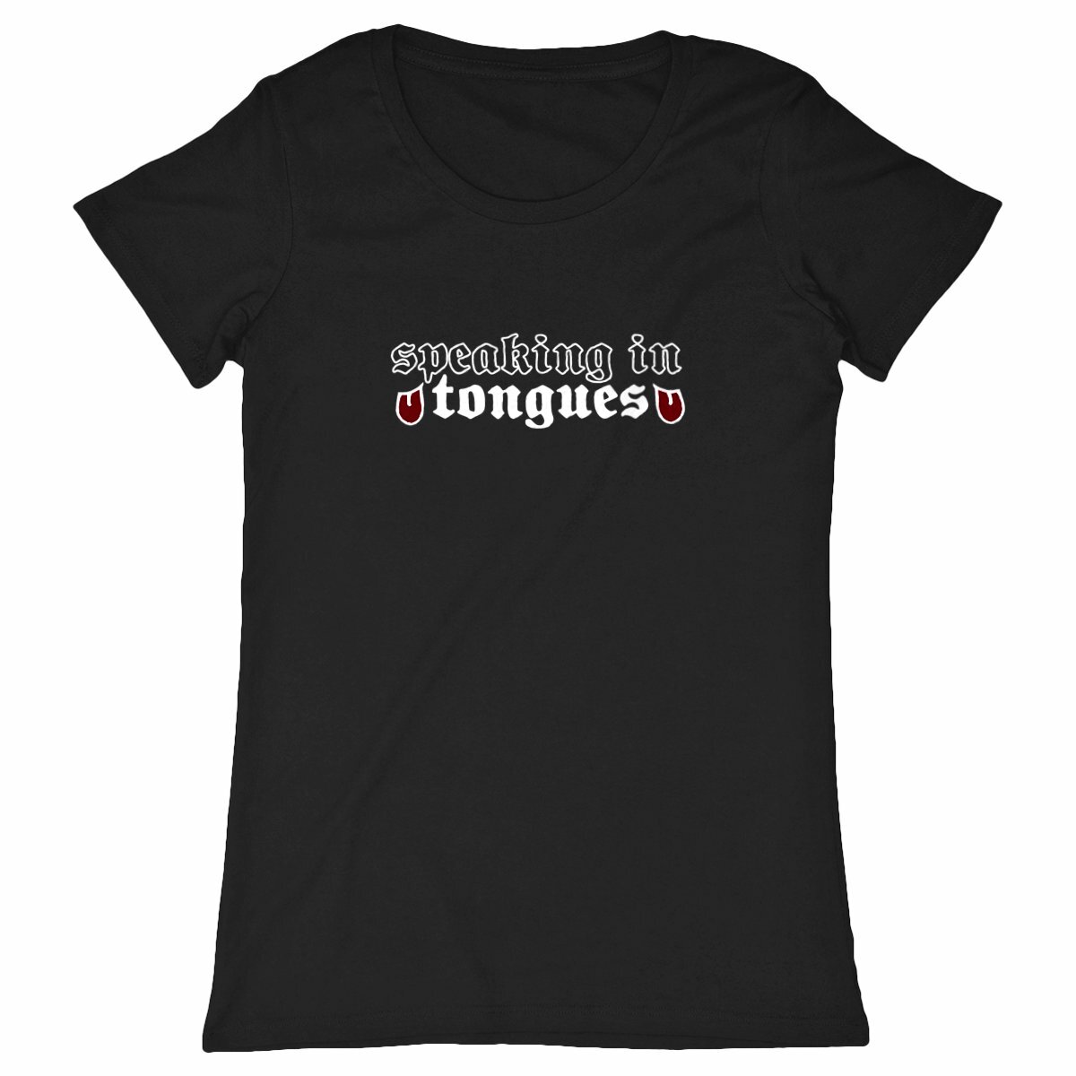 Image front speaking tee