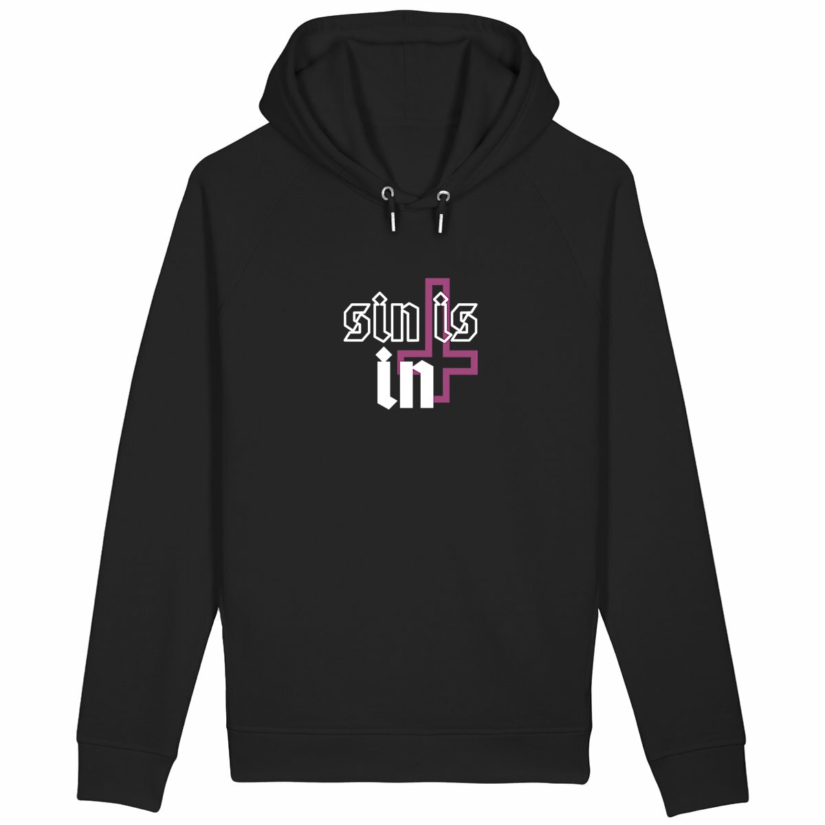 Image front sin is IN hoodie