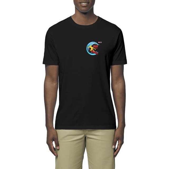 Image front 2024 Surf Tahiti Teahupoo T-shirt unisexe léger premium