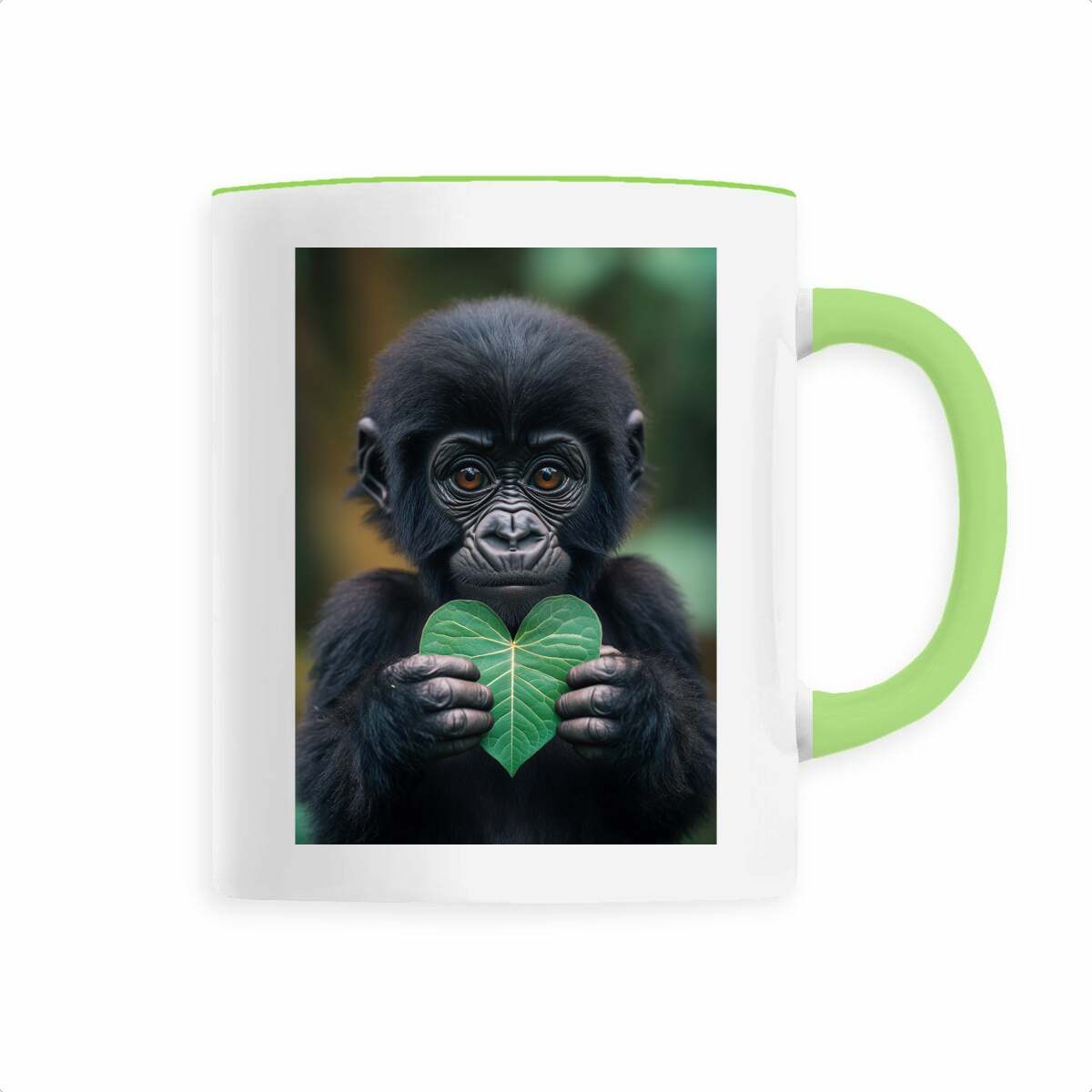 Image front Petit gorille coeur