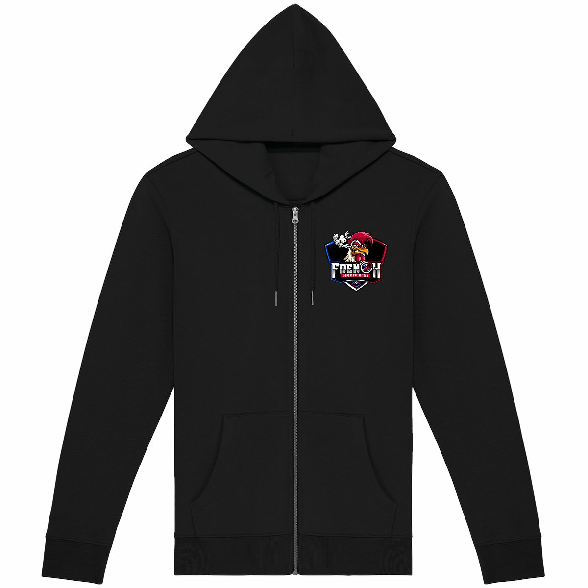 Sweat à capuche zippé unisexe pour les fans de e-sport
