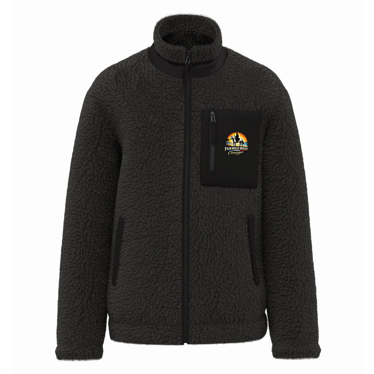 Veste unisexe en sherpa - Image