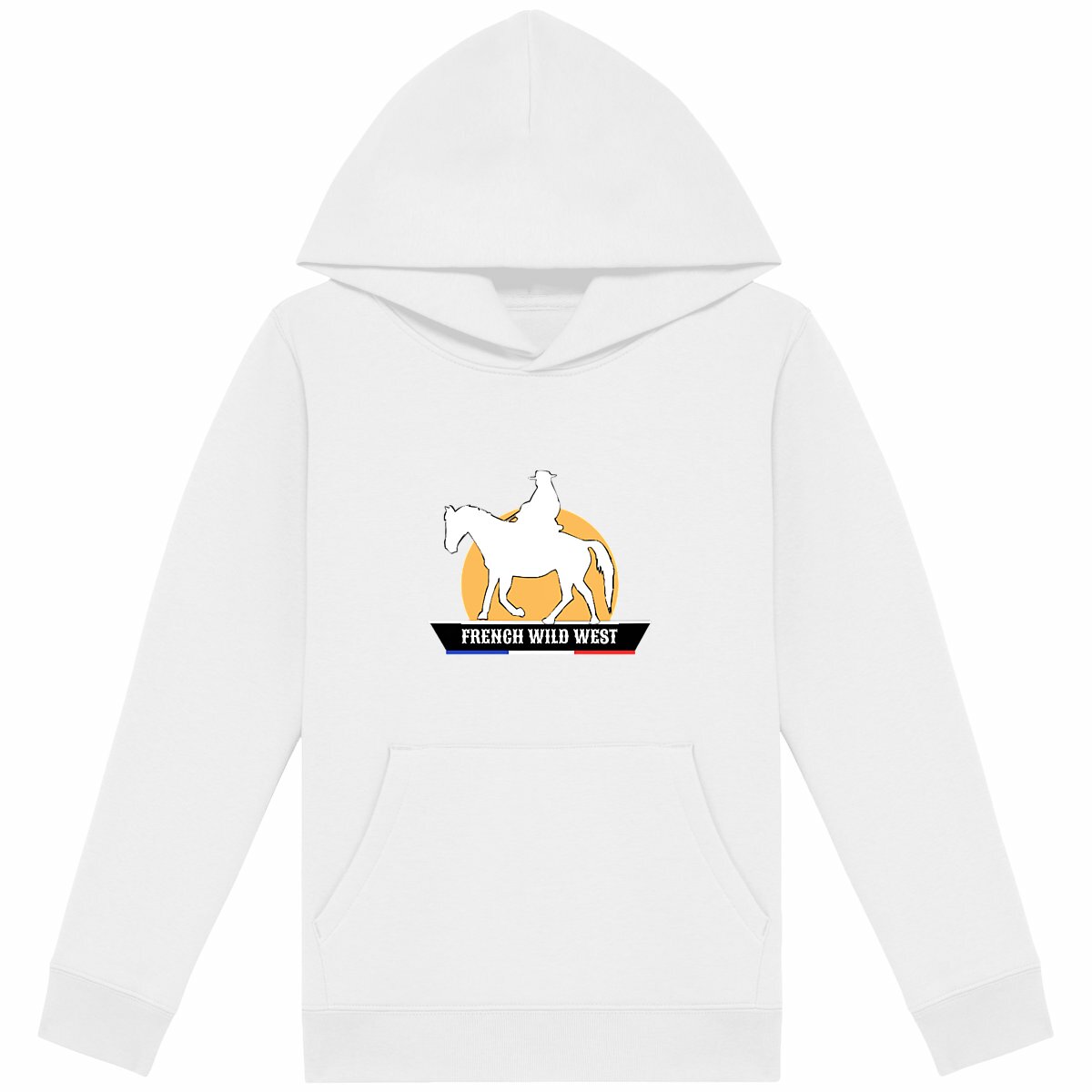 Sweat à Capuche Léger Enfant French Wild West  - Image