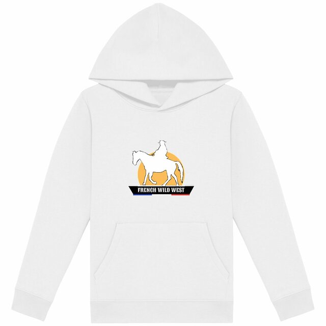 Sweat à Capuche Léger Enfant French Wild West  - Image