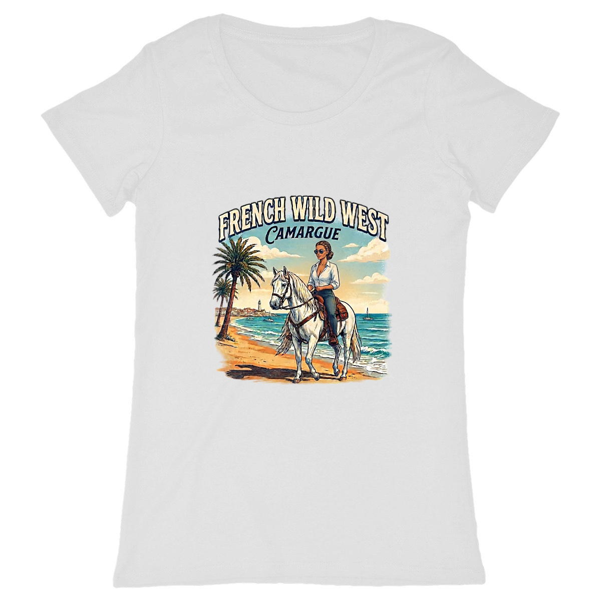 Tee shirt French Wild West Femme - Image