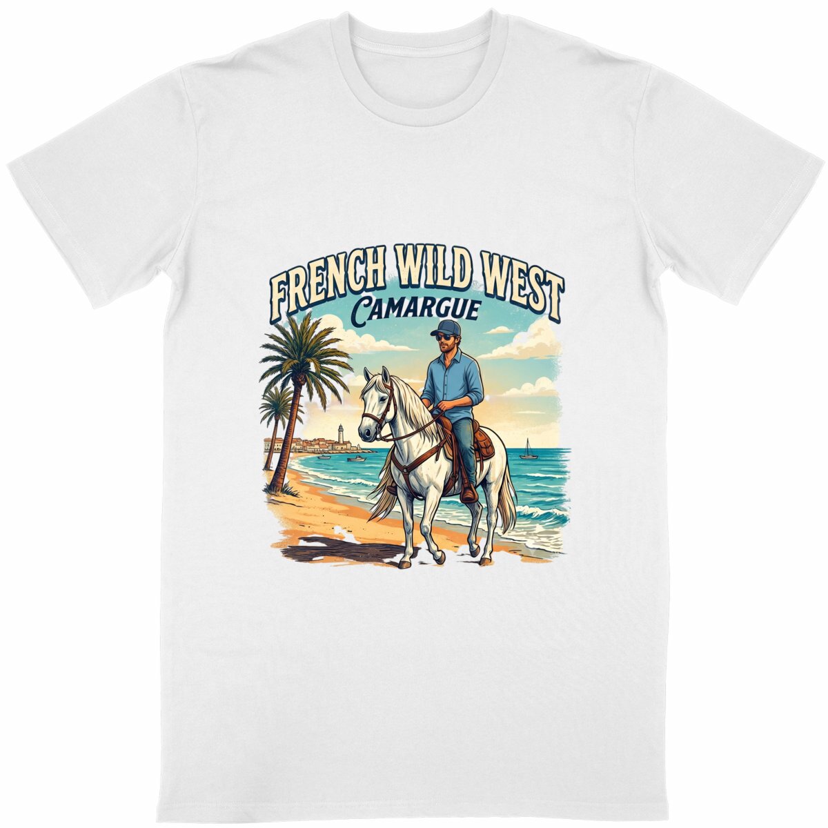 T-Shirt French Wild West Homme - Image