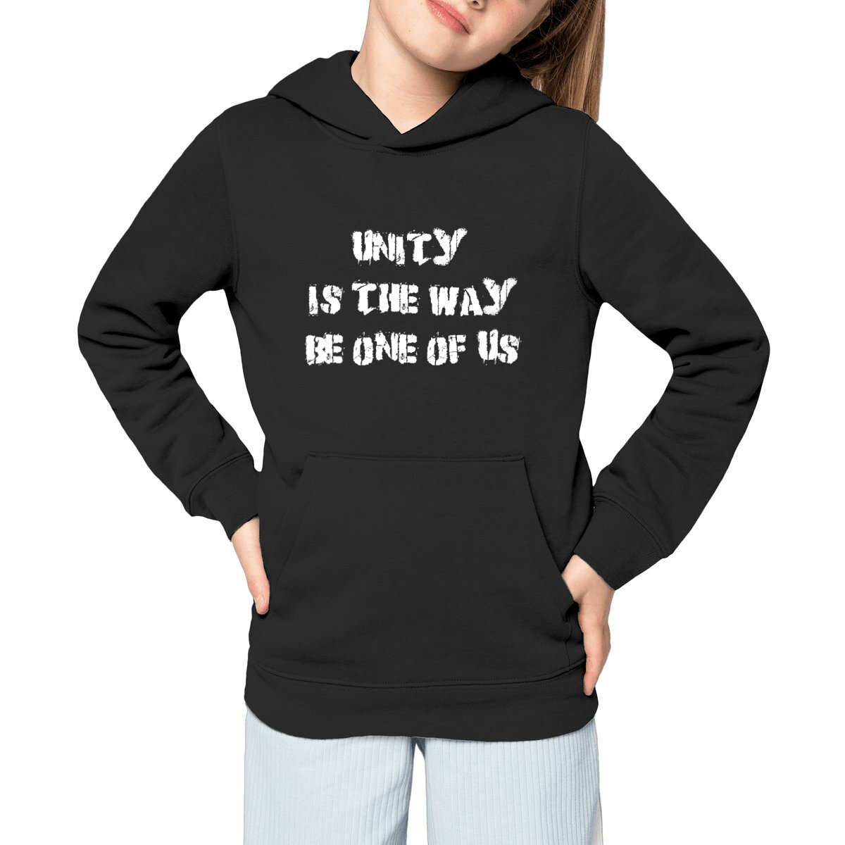 Image front Sweat à capuche Hiver Fille - Be One