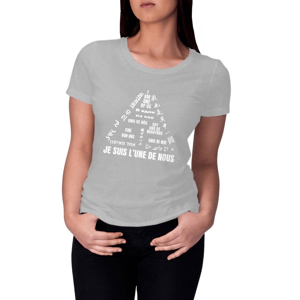Image front T-shirt Femme - Je suis
