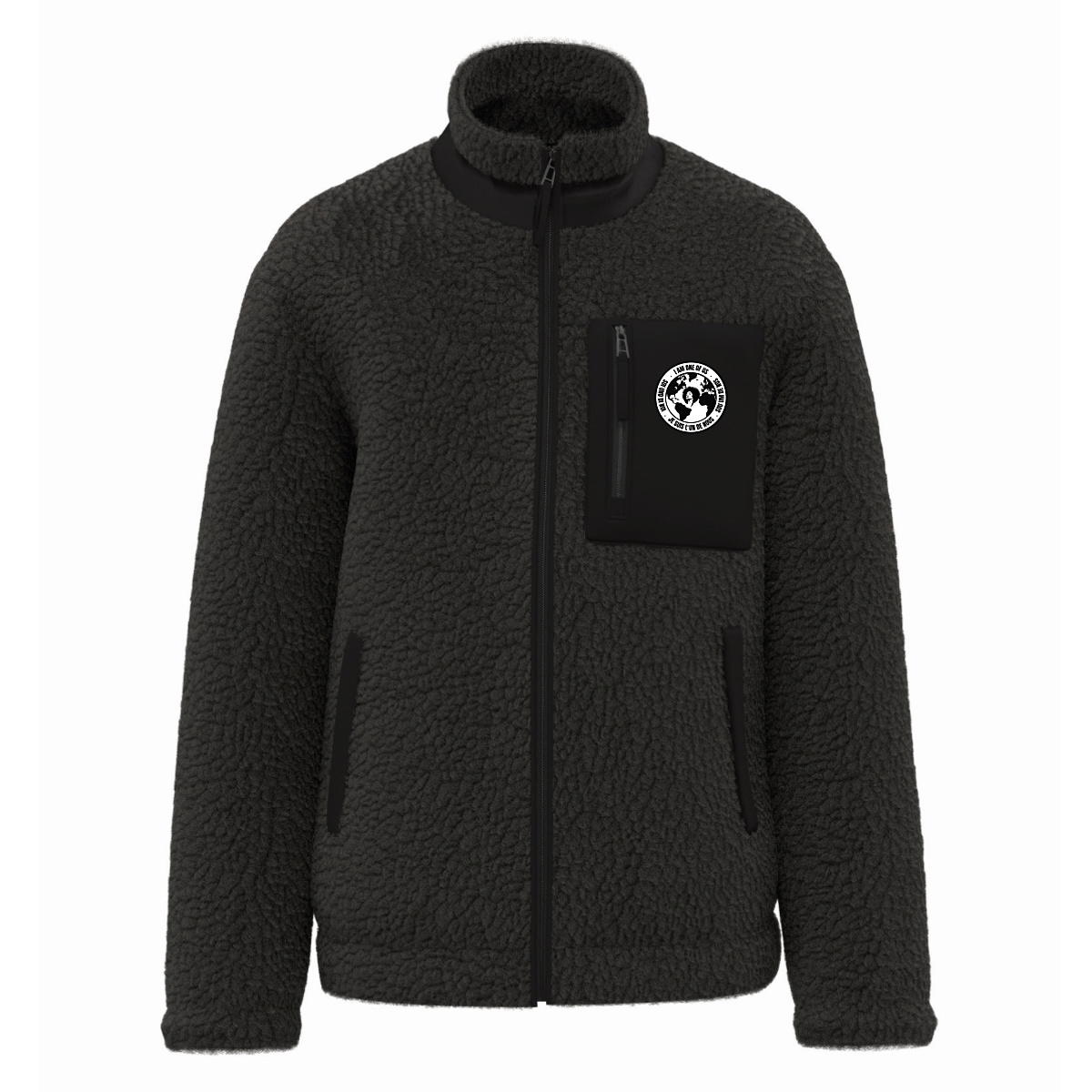 Image front Veste Homme sherpa - L'Un de Nous