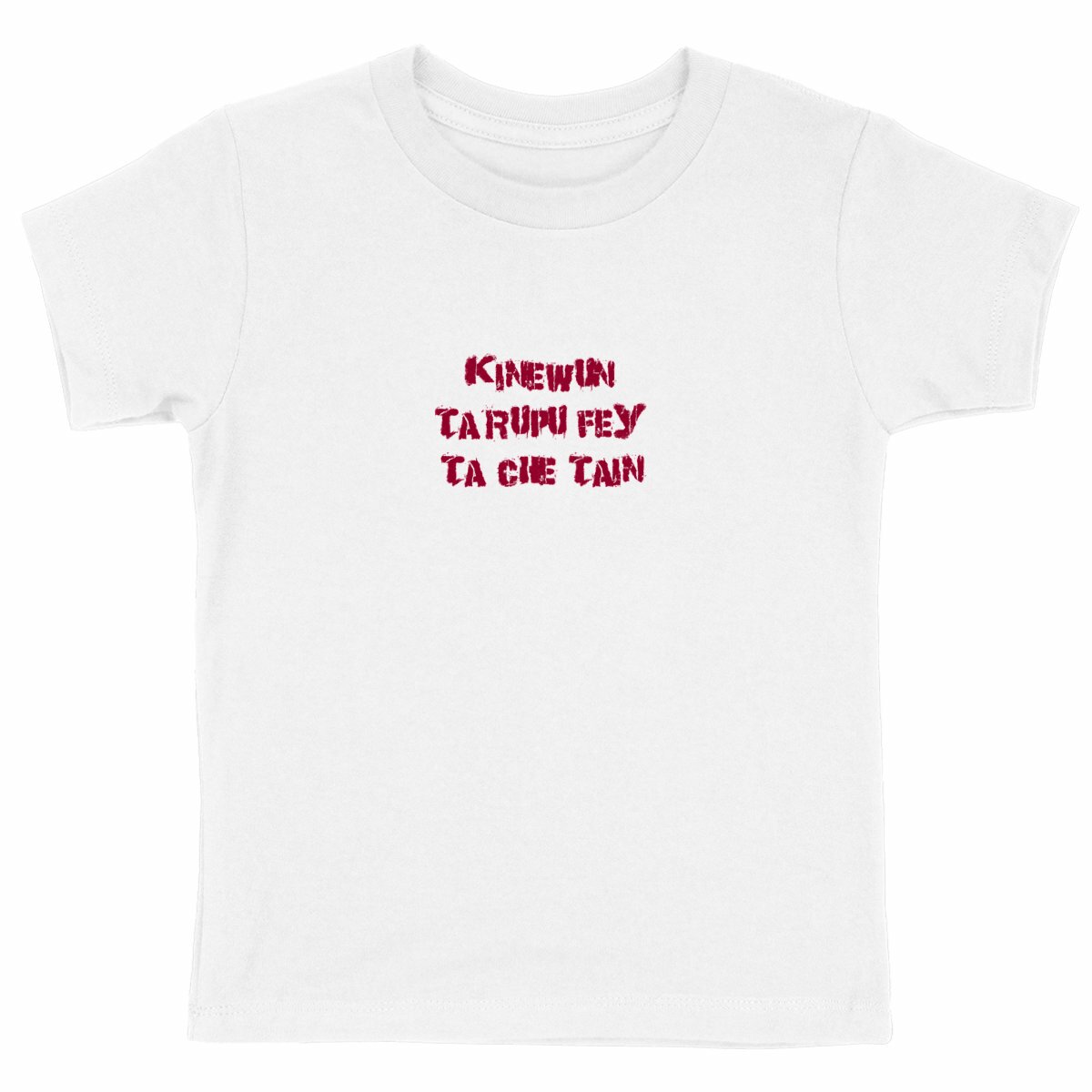 Image front T-shirt Garçon Hiver - Newen