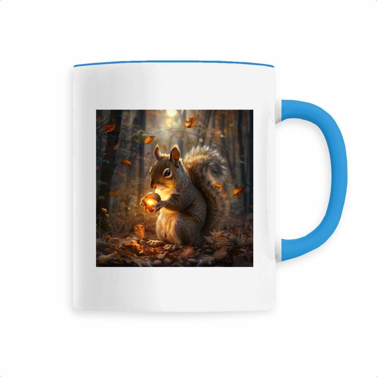 Image back Mug céramique écureuil Halloween