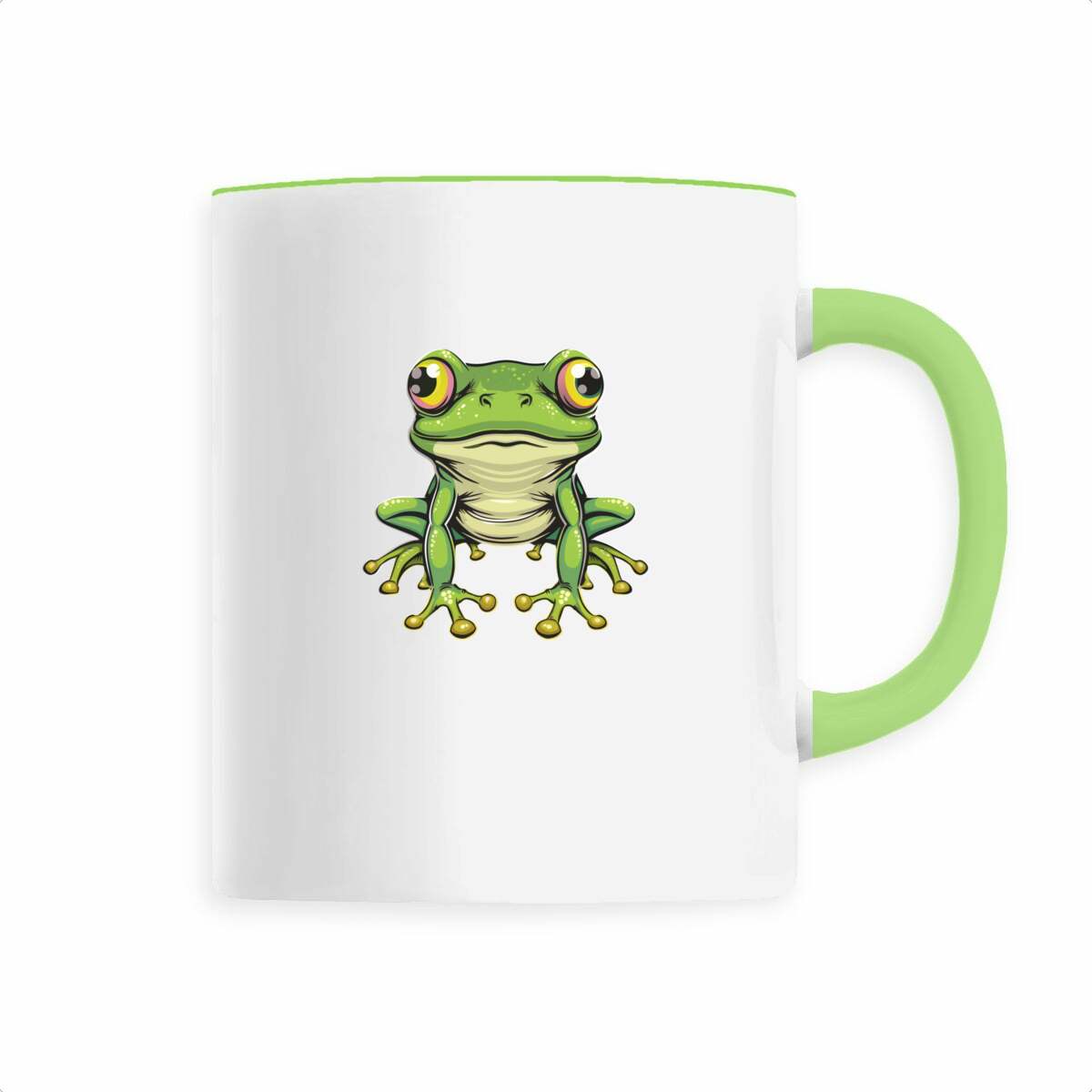 Image front Mug céramique grenouille rigolote