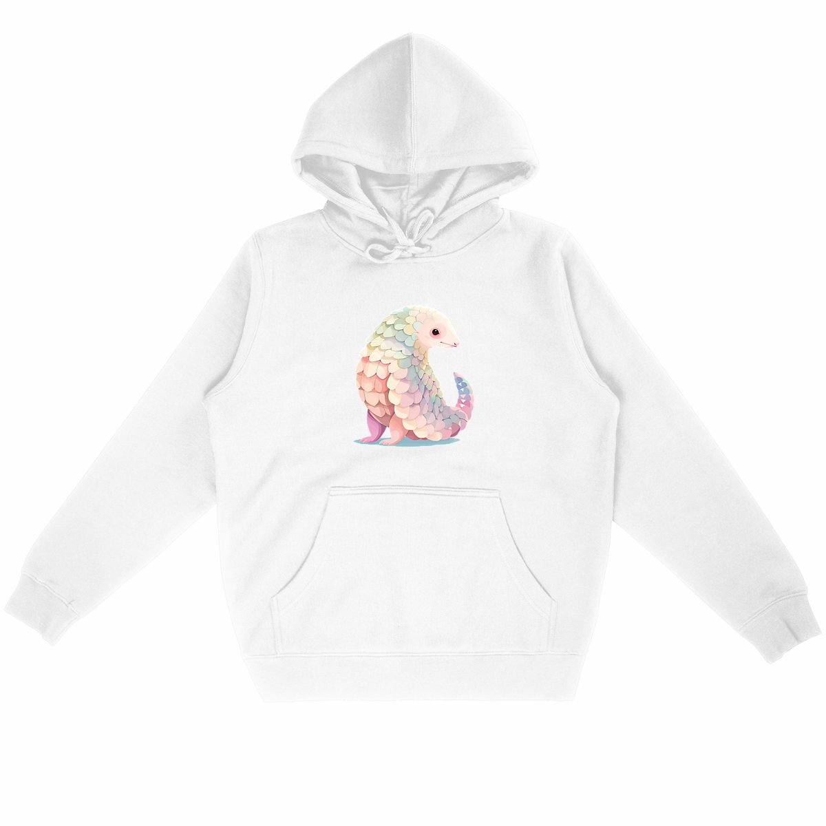 Image back Sweat à capuche Léger Unisexe Pangolin : Confort et Style