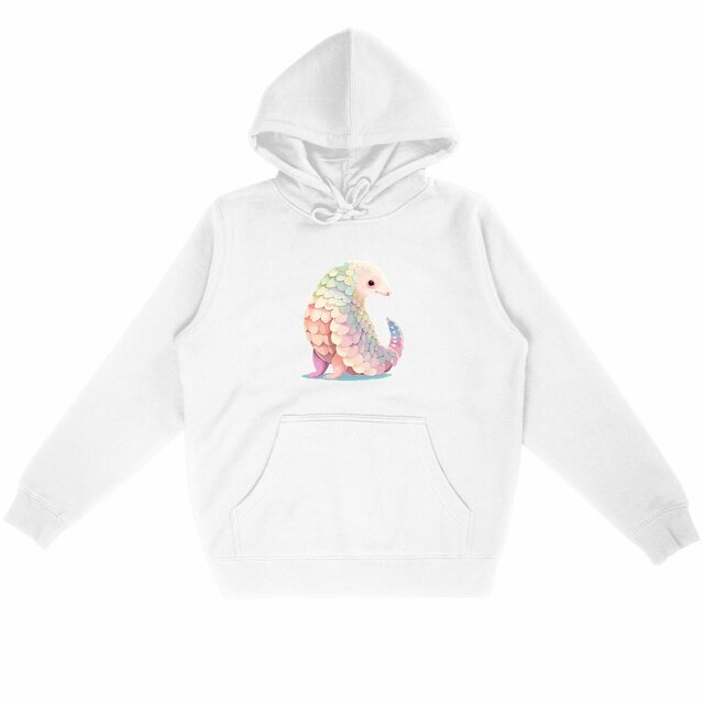 Image back Sweat à capuche Léger Unisexe Pangolin : Confort et Style