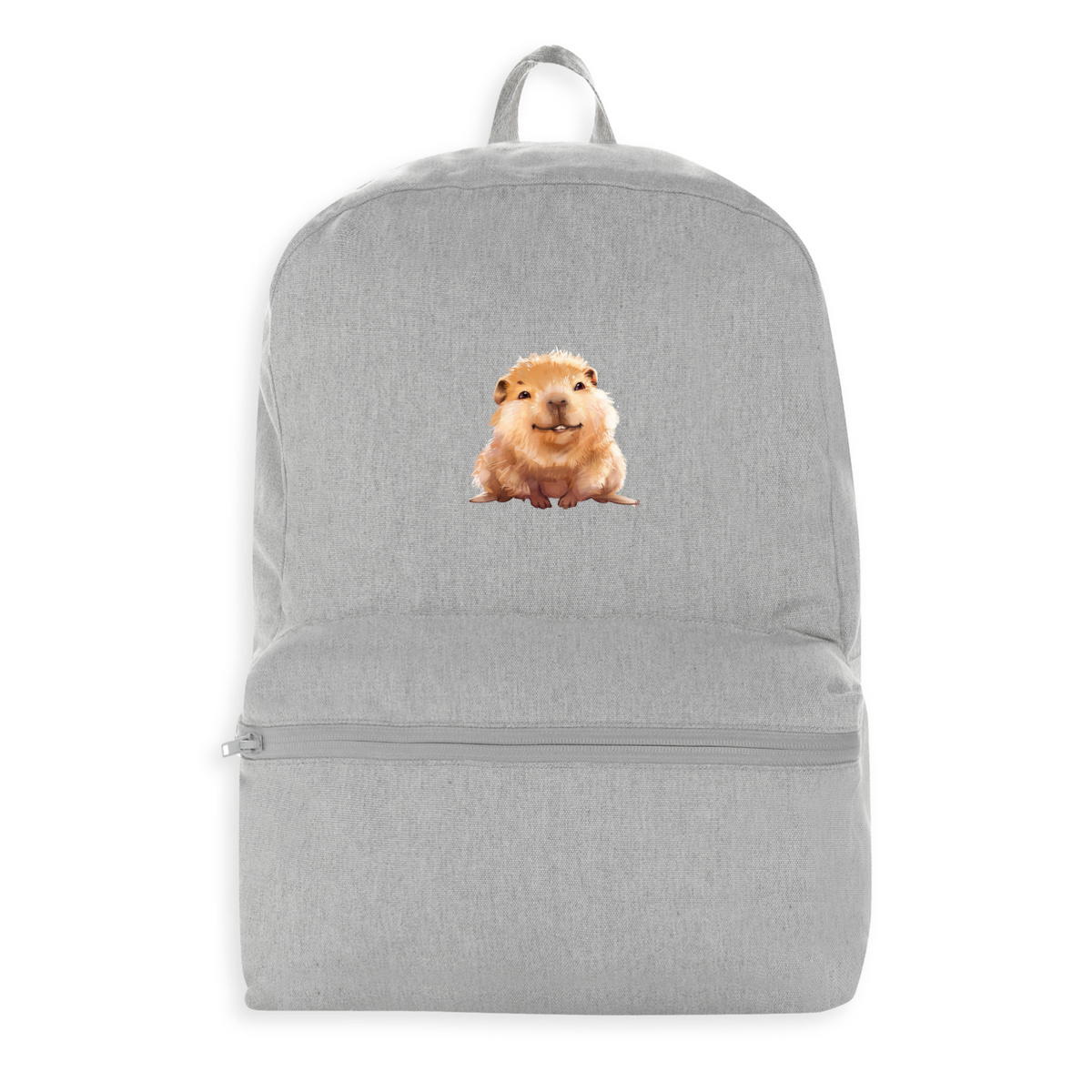 Image front Sac à dos 100 % recyclé - Adoptez le mignon Capybara