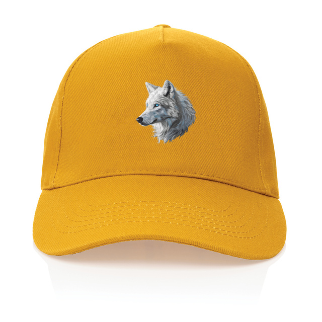 Image front Casquette 100% recyclée loup