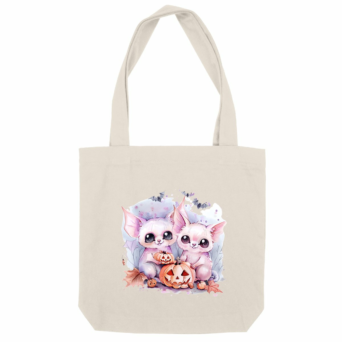 Image back Totebag épais Halloween Chauve-Souris