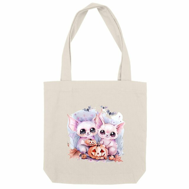 Image back Totebag épais Halloween Chauve-Souris
