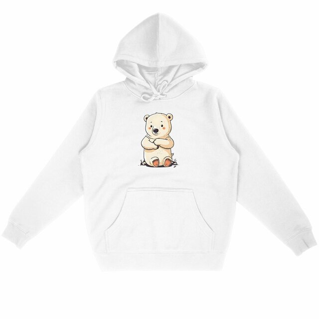 Image front Sweat à capuche Léger Unisexe ourson