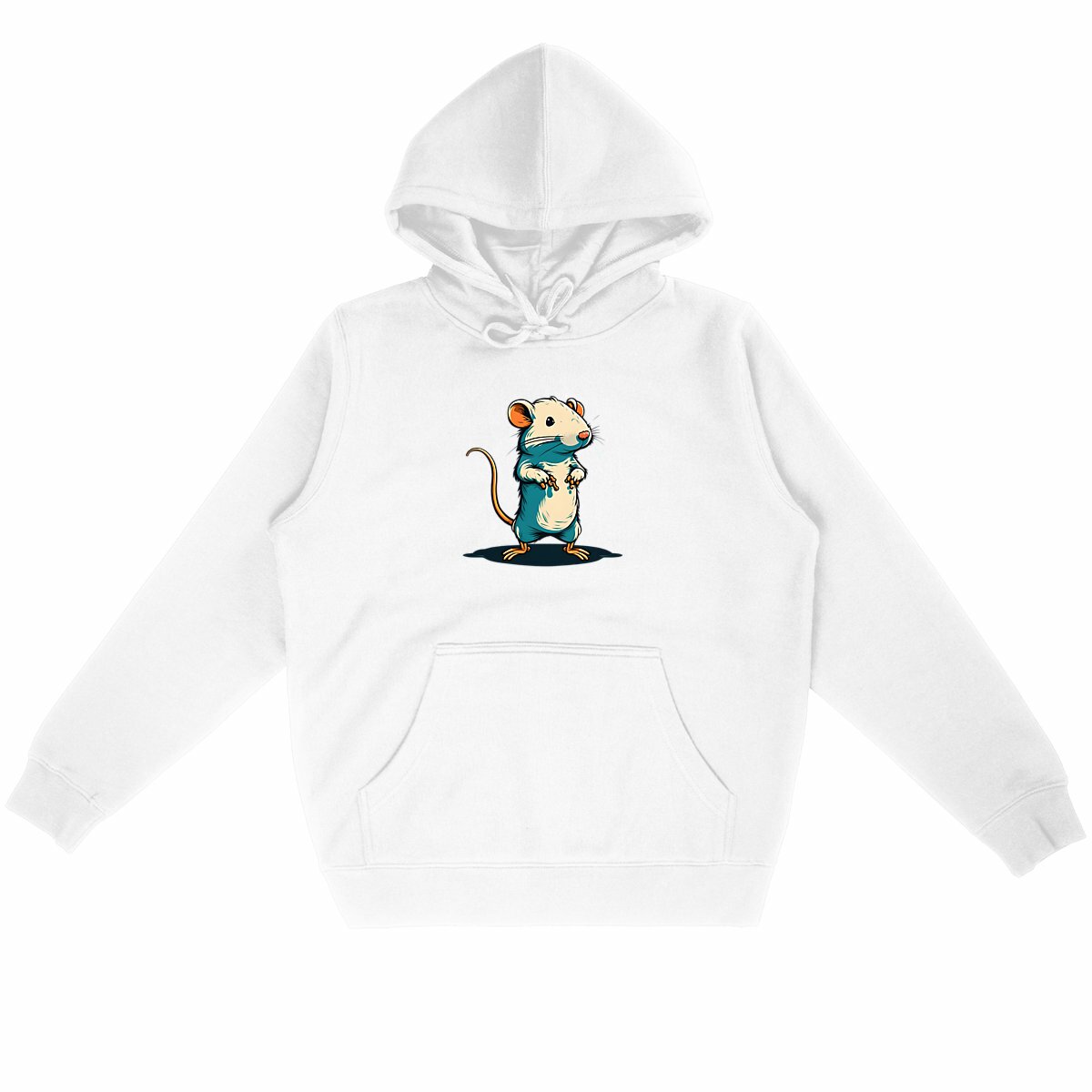 Image front Sweat à capuche Léger Unisexe petit rat