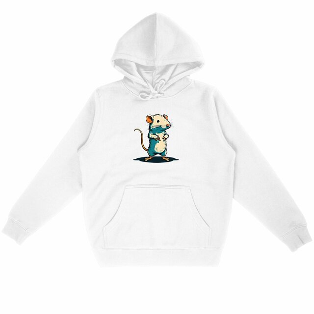 Image front Sweat à capuche Léger Unisexe petit rat