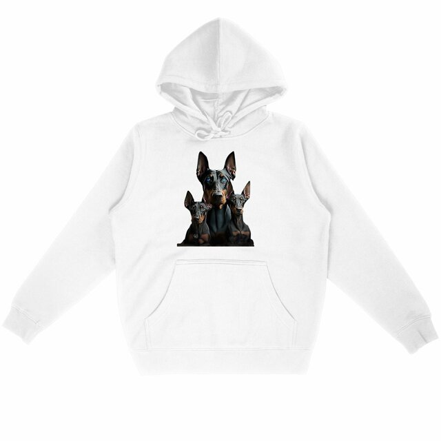 Image front Sweat à capuche Léger Unisexe Dobermann