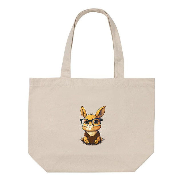 Image front Shopping bag lapin
