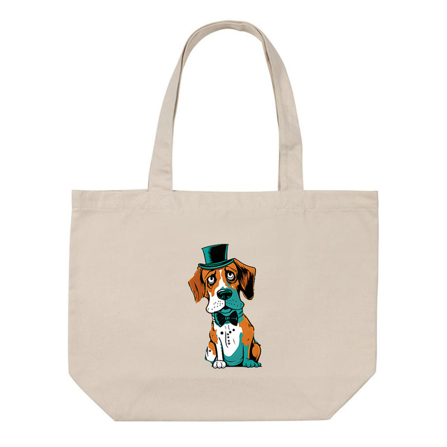 Image front Shopping bag dog