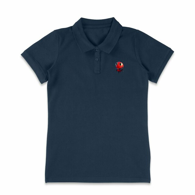 Image back Polo Léger Femme coccinelle