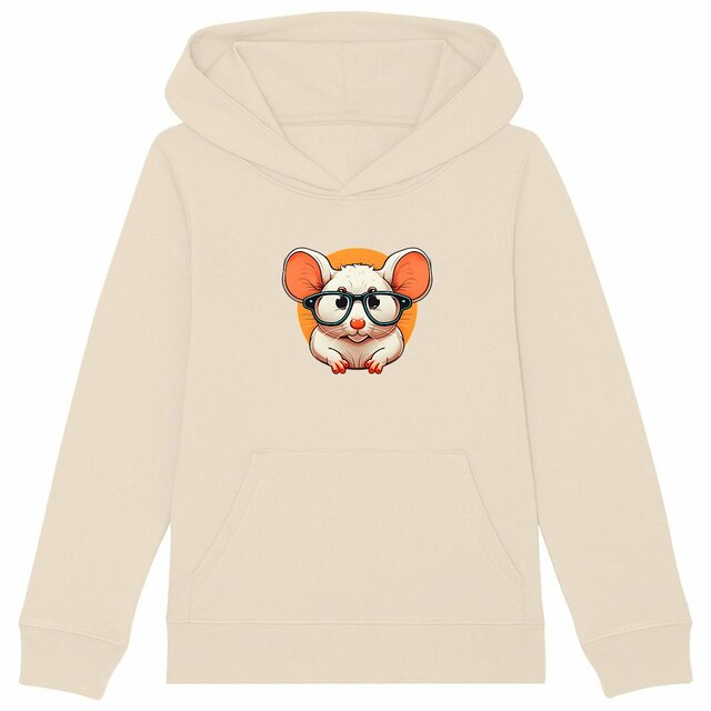 Image front Sweat à capuche Epais Enfant souris rigolote