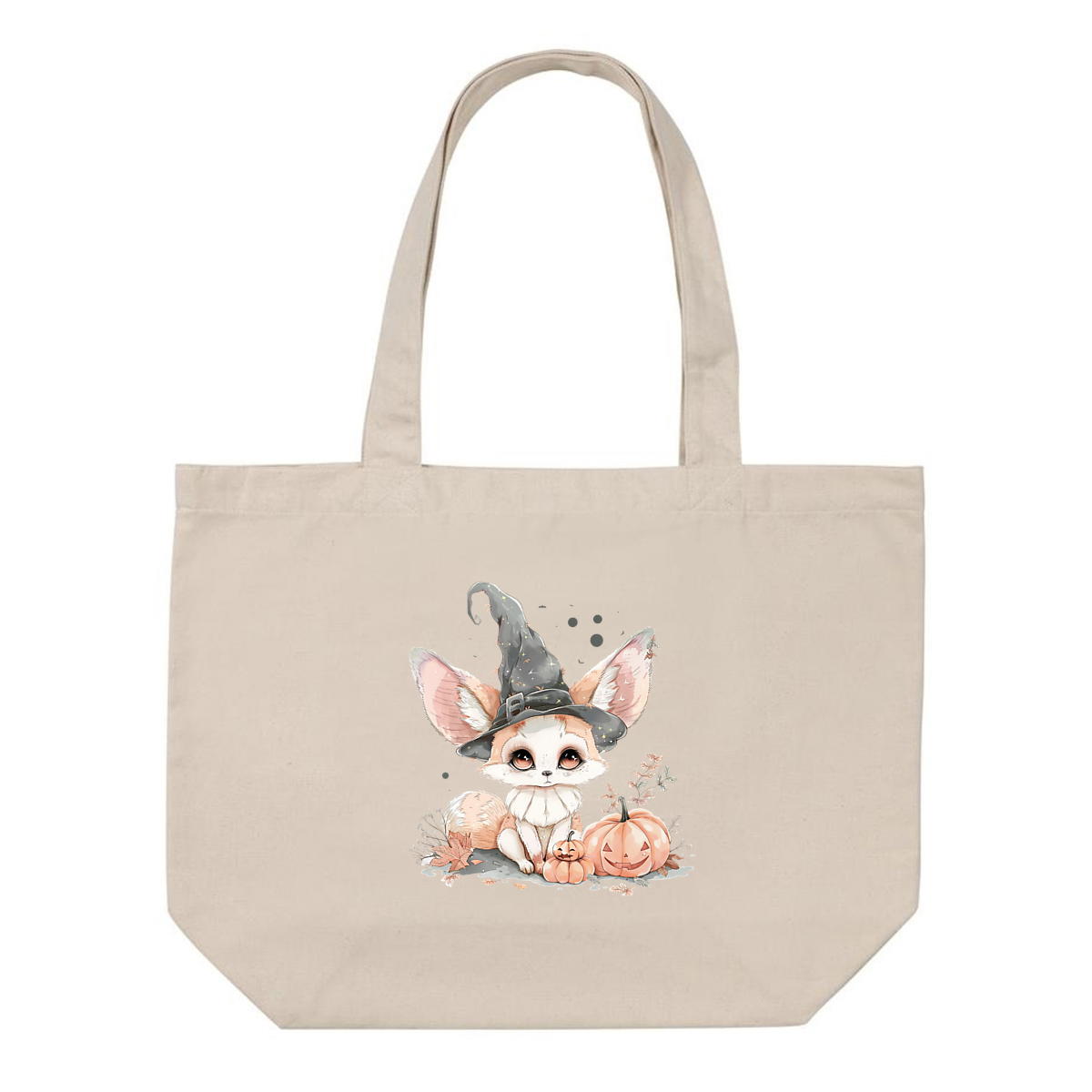 Image front Shopping bag Fennec Halloween