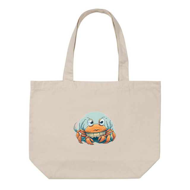 Image front Shopping bag crabe
