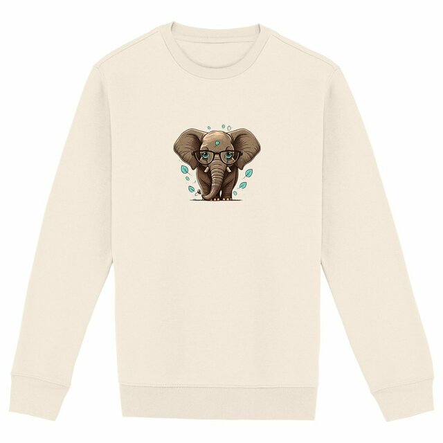 Image front Sweat-shirt Epais Unisexe éléphant