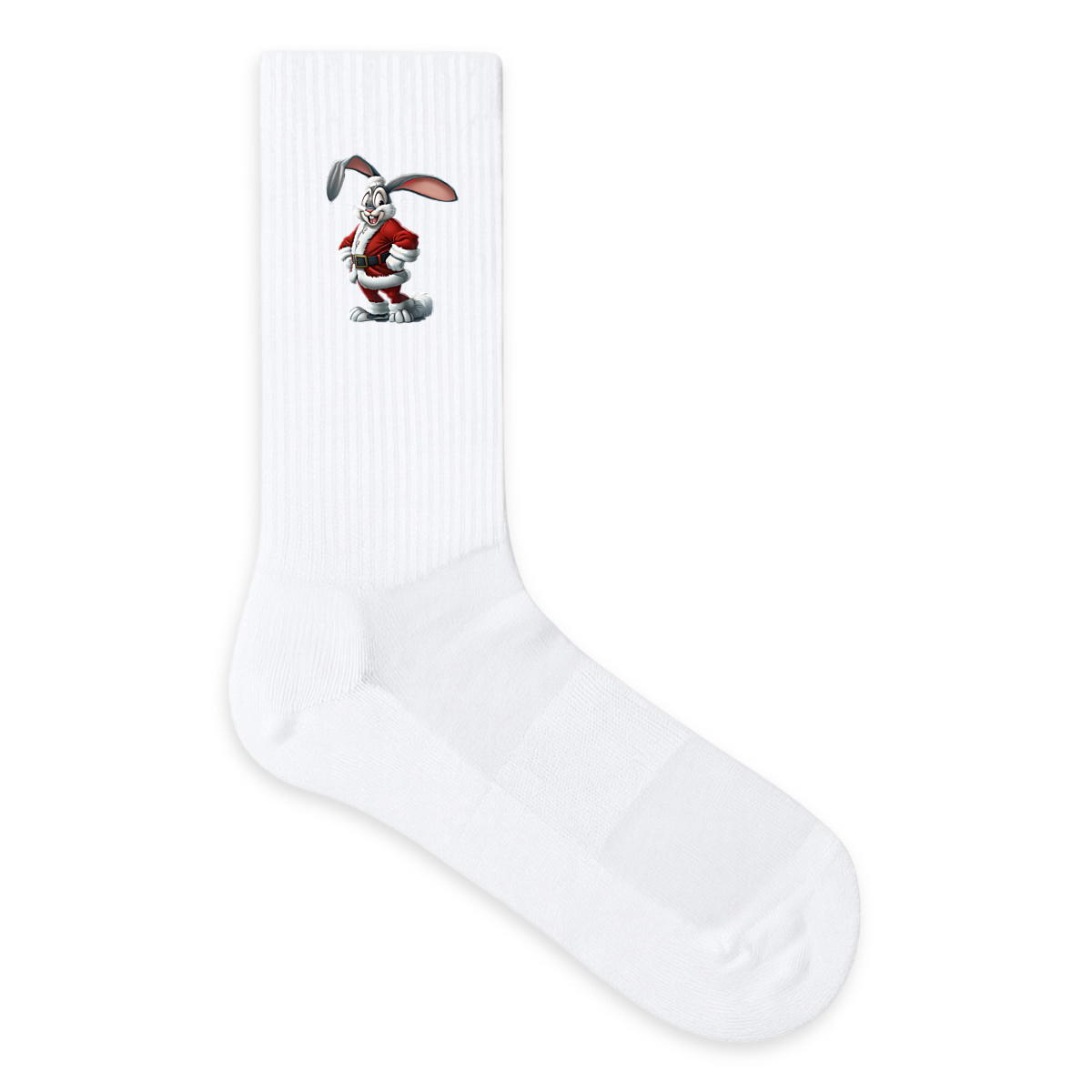 Image back Chaussettes Lapin Père Noël : Réchauffez vos Fêtes !