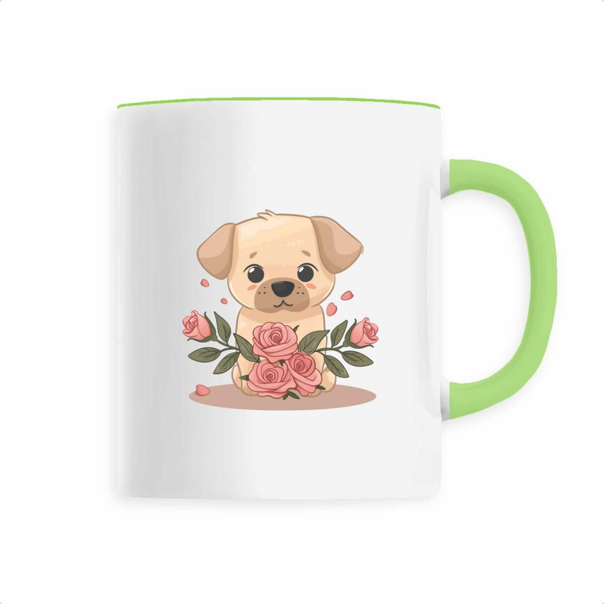 Image back Mug céramique - Le compagnon parfait pour les amoureux des chiens