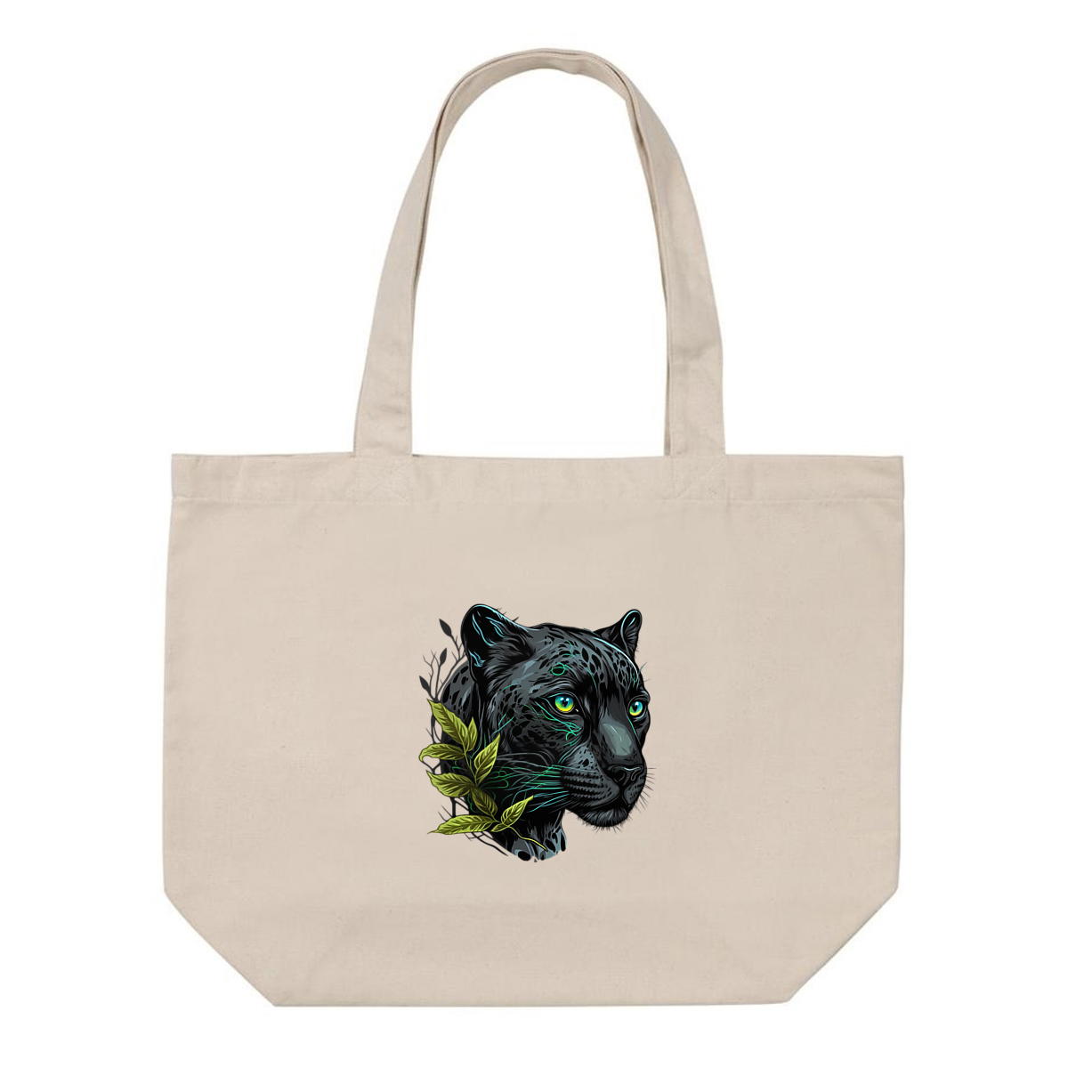 Image front Shopping bag panthère