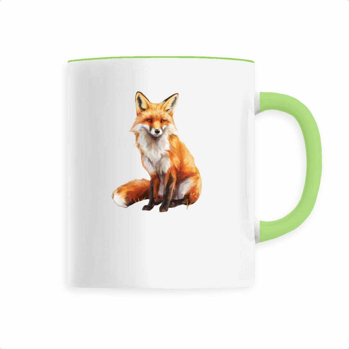 Image front Mug céramique Renard