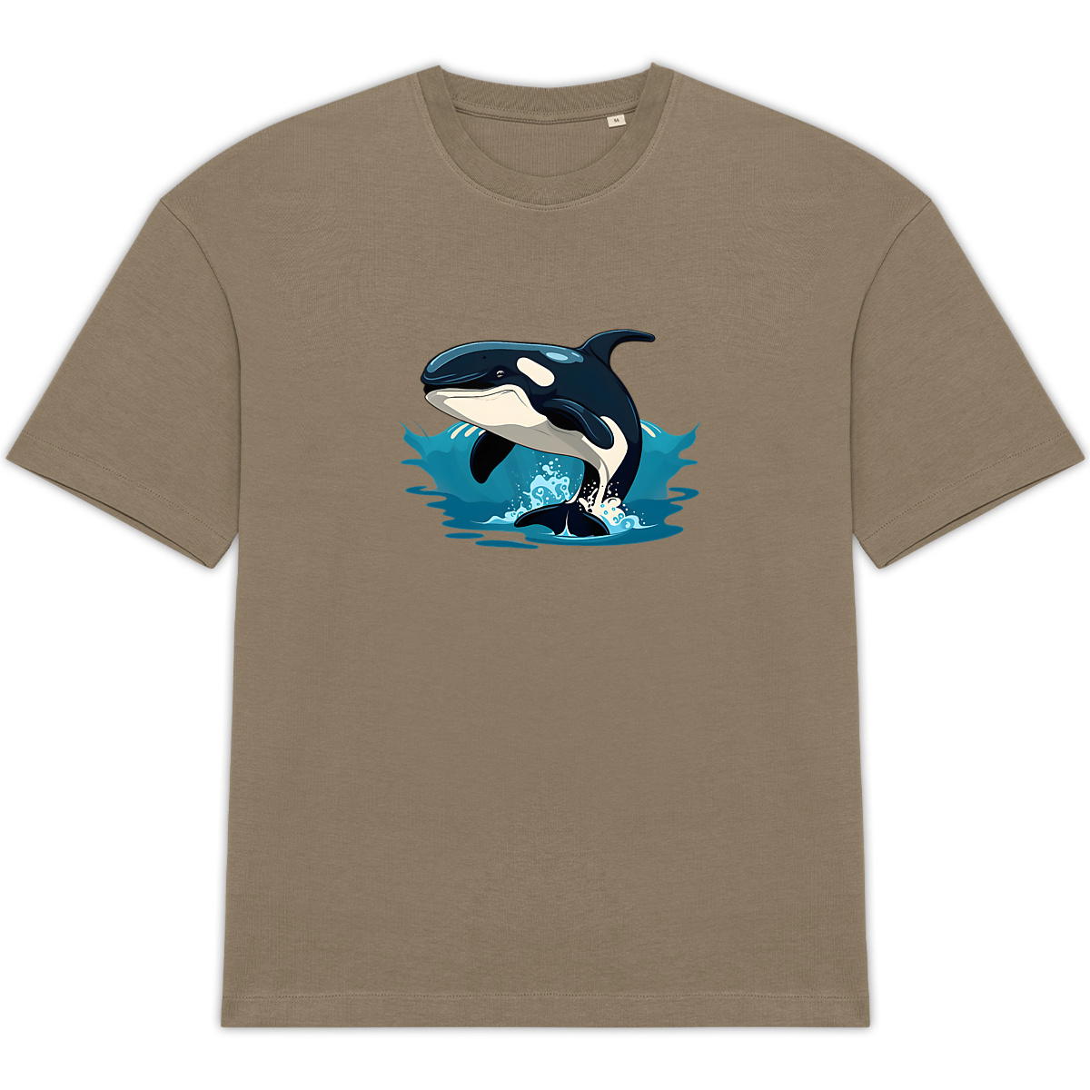 Image front T -shirt Unisexe Oversized orque