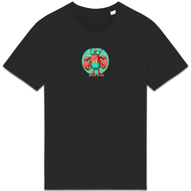 Image back T-shirt Unisexe épais écrevisse