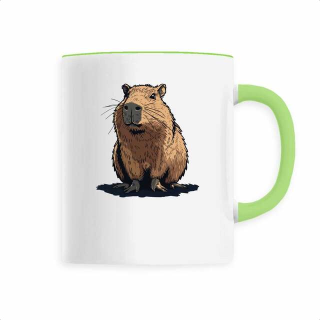Image front Mug céramique cochon d'Inde