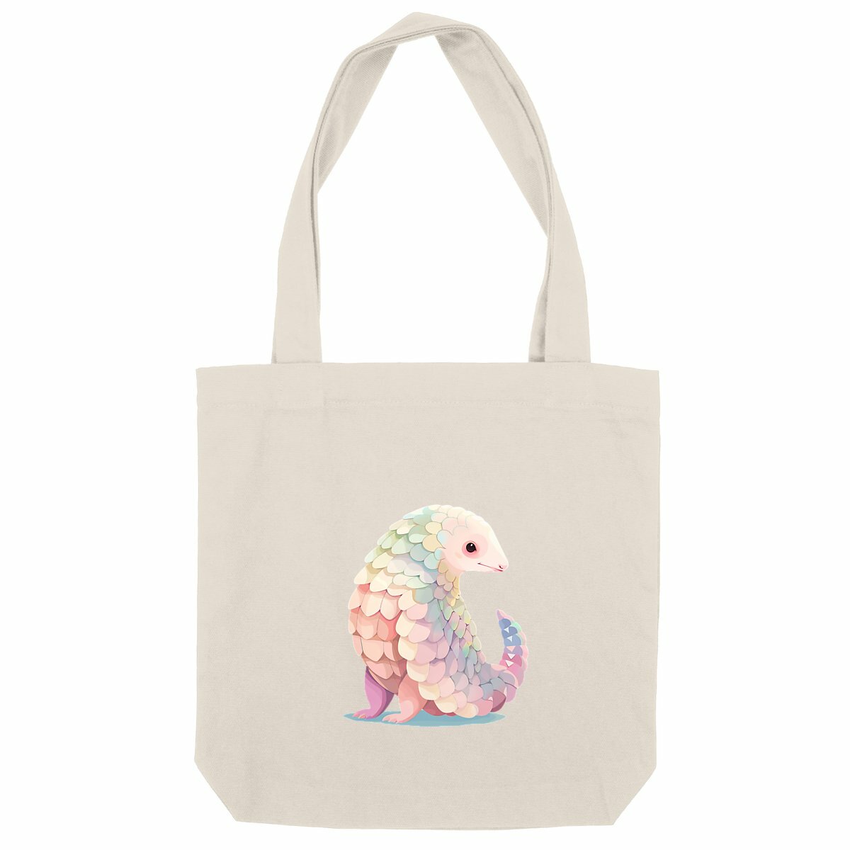 Image back Totebag épais avec Pangolin Mignon - Un Accessoire Unique